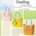 thumbnail image 2 of FUNGOOFUN Sac de Mode pour Femme Couleurs Bonbons Sacs de Courses Imperméables Sac de Rangement EVA Sac à Main, 2 of 8