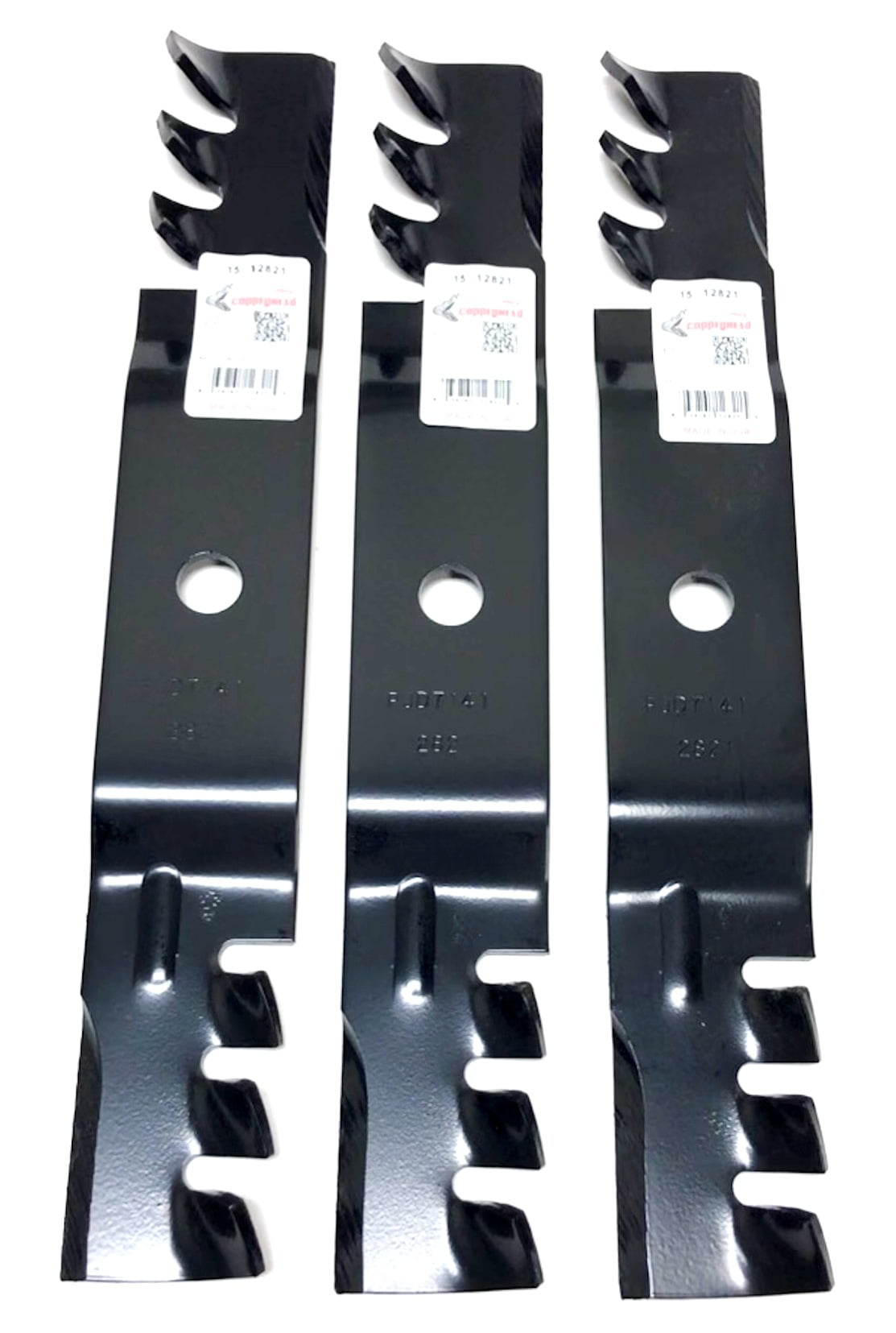 3 Mower Blades for John Deere® M127500 M145476 X300 X304 X320 X500 X324 48" Deck 