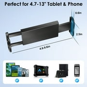 EEEkit Tablet Wall Mount Stand, 360° Rotatable Phone Holder, Fit for 4.7-13 iPad, iPhone, Galaxy Tab