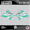 thumbnail image 4 of Kalair GFX Graphics Kit for Kawasaki KLX300SM (2021+) Lethal Series, 4 of 5