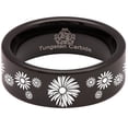 thumbnail image 5 of Daisy Tungsten Carbide Ring, 5 of 9