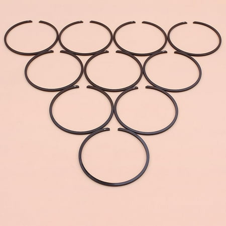 

10pcs/lot 43mm x 1.5mm Piston Rings For MITSUBISHI TL43 Strimmer Trimmer Mower Engine Part