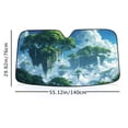 thumbnail image 4 of Awypu Windscreen Sun Visor for Car, Size: 51.18*27.59 in/55.12*29.92 in 55.12*29.92 in, 4 of 7