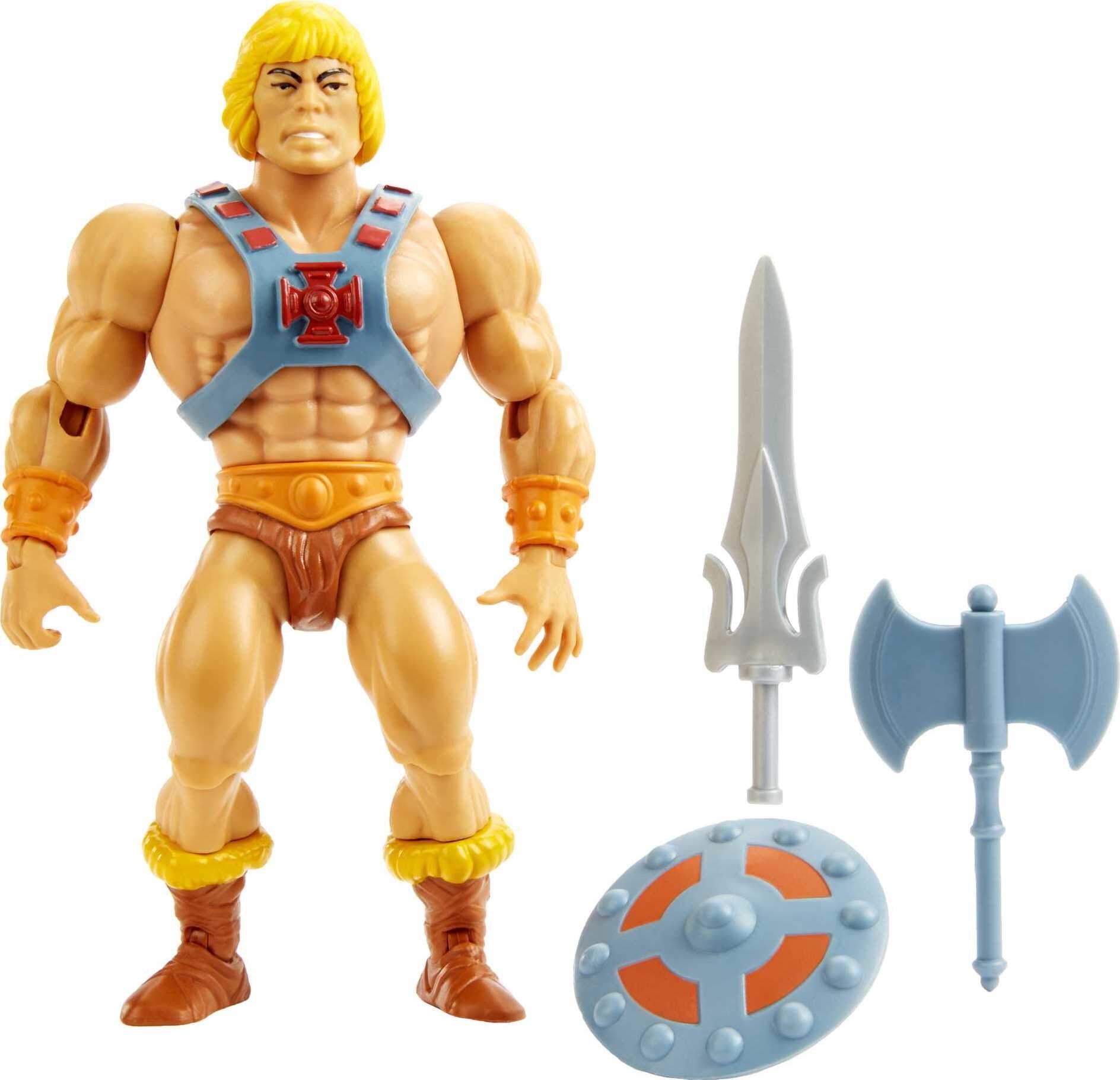 5 x Action Figure Stands He-Man BLACK Vintage Masters of the Universe MOTU 