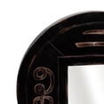 thumbnail image 5 of Carved Mirror, Brown 19.75"H - 19.75" x 1.5" x 19.75", 5 of 6