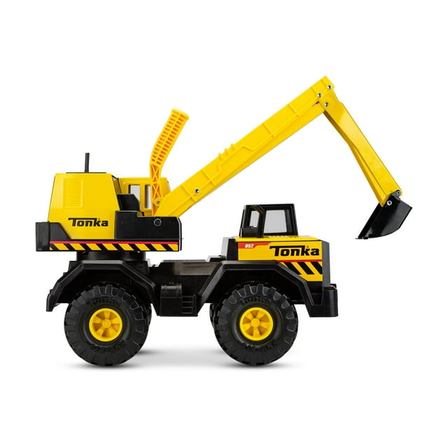 Excavadora Toy Tonka Steel Classics Mighty para niños pequeños a partir de 3 años