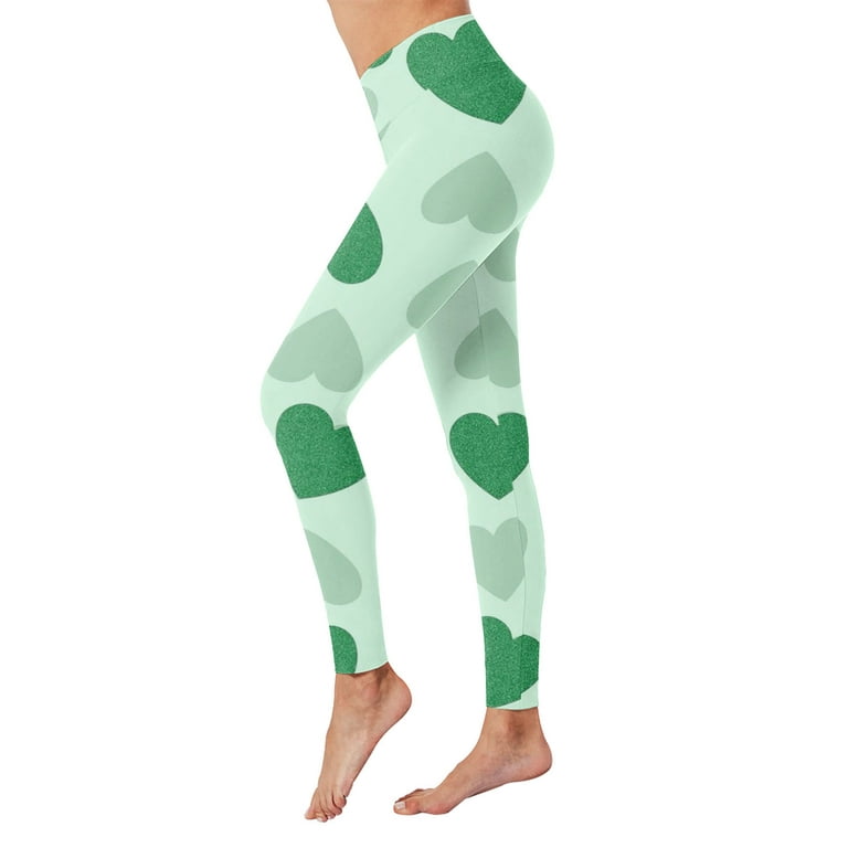 YUHAOTIN Flare Yoga Pants with Pockets Tall Women'S St. Patrick'S