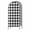 Black, variant on Navy Blue White Plaid Wedding Arch Cover, Stretchy Spandex Arch Backdrop Stand Covers 4 FT, Farmhouse Checkered Buffalo Round Top Arched Backdrop Cover for Birthday Party Ceremony Baby Shower Event
