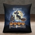 thumbnail image 2 of Happy Halloween Italian Greyhound Witch Pumpkins Bats Pillowcase Double Sided Greyhound Dog Lover Pillow Case Covers - 13012, 2 of 3