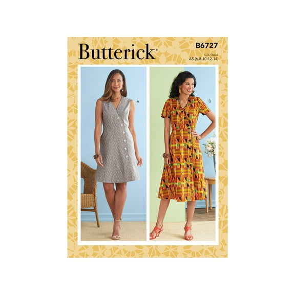 Butterick Sewing Pattern 6727 Dresses