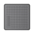thumbnail image 4 of TISHITA Craft Cutting Board 2 in 1 Double Sided for Scrapbooking Sewing Model Making gray, 4 of 8