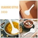 thumbnail image 2 of 10 cucharones para sopa, cuchara grande para harina, cuchara de arroz de plástico blanco, cucharón para servir alimentos, utensilio de cocina resistente al calor, 2 of 7