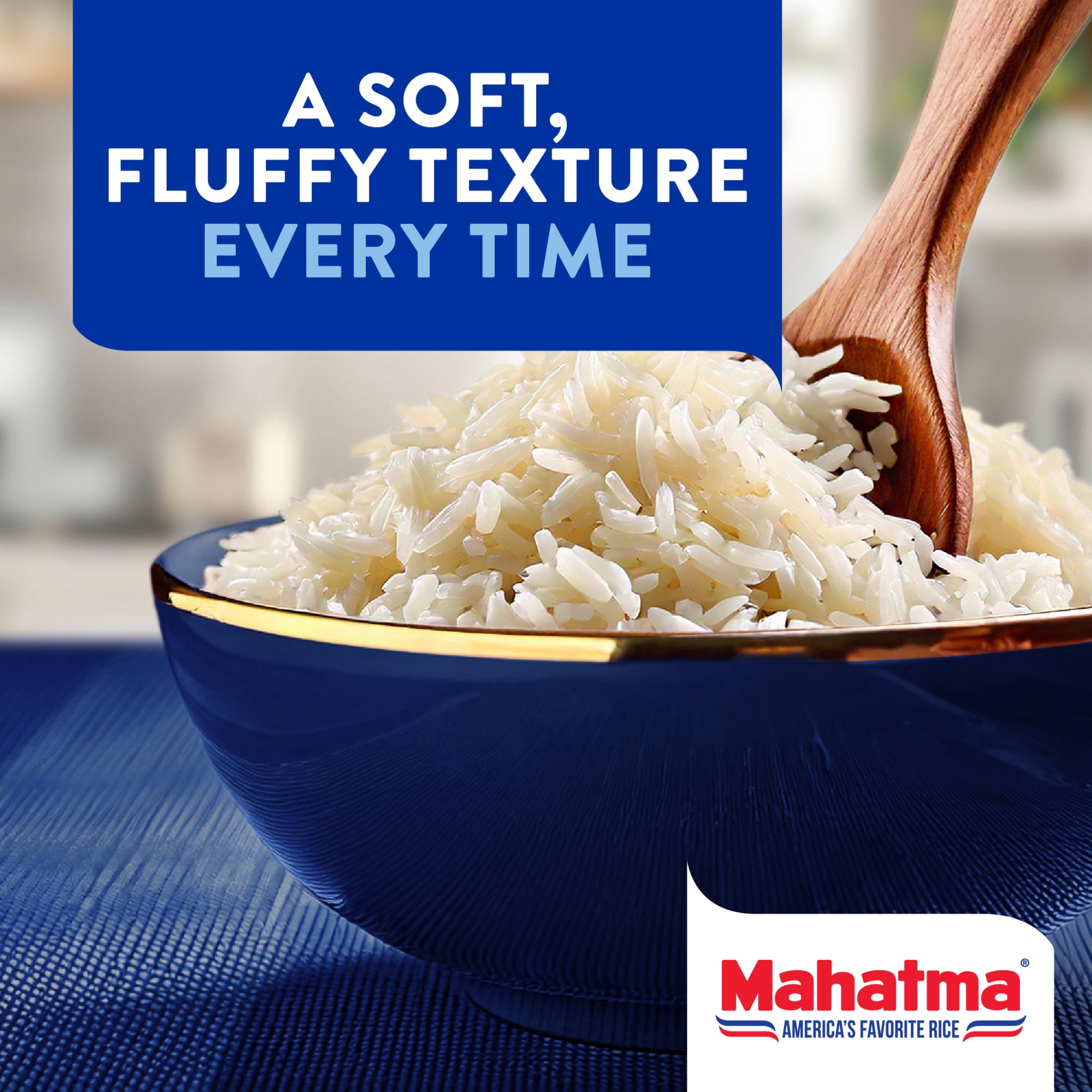 (6 pack) Mahatma Basmati Rice, Fragrant Extra Long Grain, Gluten Free, 5 lb Bag