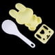 thumbnail image 4 of Caja de molde para sushi, molde para arroz, accesorios para bento, molde para sushi, molde para bolas de arroz, patrón de gato de dibujos animados, sushi, bento nori, kits de decoración de arroz Ecomeon no, 4 of 6