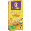 Annies Homegrown Organic Vegan Shells And Creamy Sauce Macaroni and Cheese, 6 Ounce -- 12 per case.
