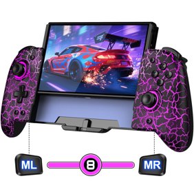 Switch Controller, EUROA One-Piece Joypad Controller Replacement for Switch Pro Controller, Joy-cons for Nintendo Switch/OLED with Adjustable Turbo