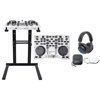 Hercules DJControl Glow USB 2-Deck DJ Controller w/Mixer+Lights+Stand+Headphones