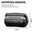 thumbnail image 4 of Shaver Foil Replacement Part for Braun Series 3, Shaver Razor Blade Cassette Head 32B, 4 of 4