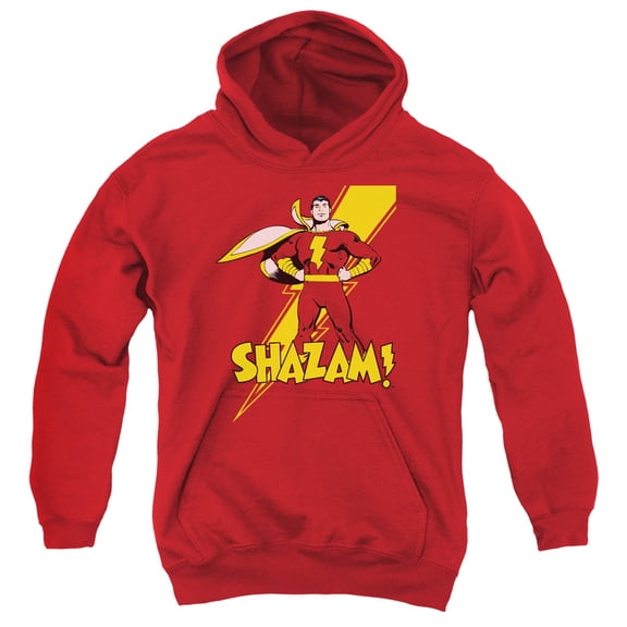Dc - Shazam! - Youth Hooded Sweatshirt - Medium