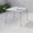 Grey, variant on Homy Casa 31.5" Square Folding Table, Portable Card Table for Dining, Games, Camping, Black