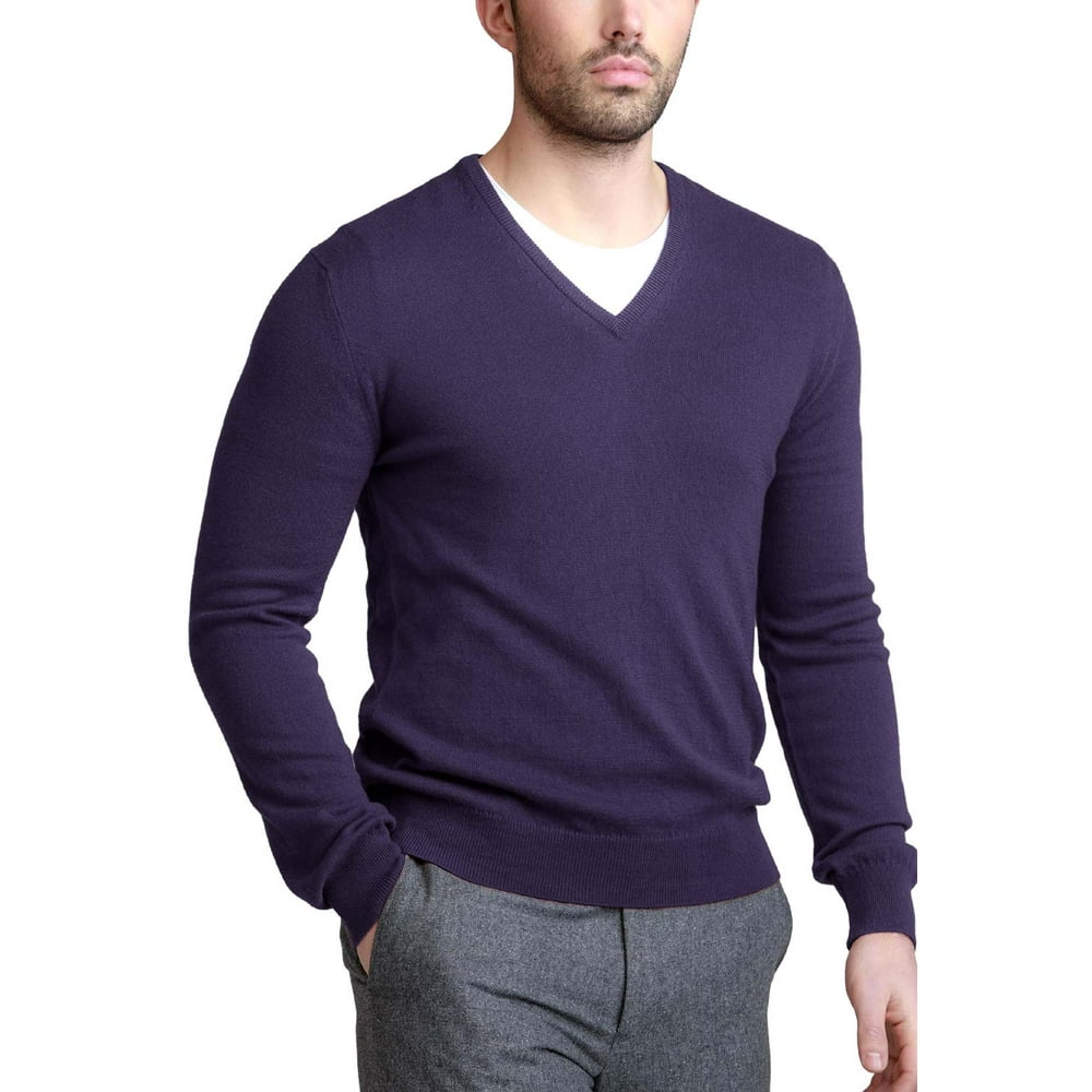 Bloomingdale's - Bloomingdales Mens 2-Ply Cashmere V-Neck Sweater X ...