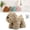 Brown, variant on Puppy-Shaped Chenille Hand Towel – Cute & Functional Home Essential, Soft Highly Absorbent Dog Fuzzy Ball Hanging Towels, Fluffy Decorative Towel for Bathroom, Kitchen & Kids
