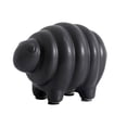 thumbnail image 4 of Figura de oveja, estatua de cabra, adorno decorativo moderno de cerámica, escultura animal Negro, 4 of 9