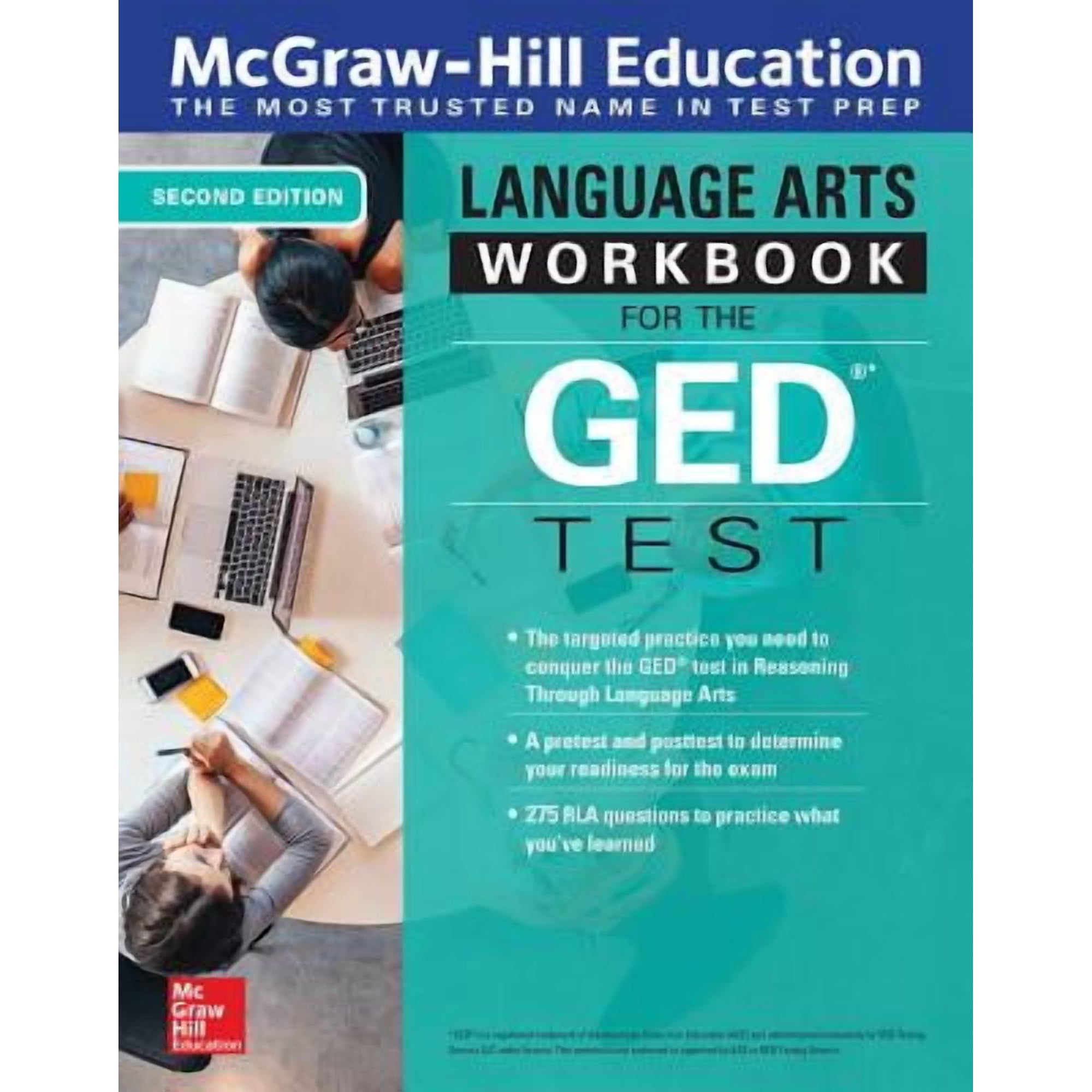 McGraw-Hill Education Language Arts Workbook for the GED Test, Second Edition (Other)