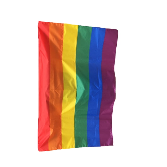 Rainbow Pride Banner 3x5 pies (36 x 60 pulgadas) - Colores vivos Jormftte CPB-US-DYP84-2