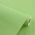 thumbnail image 1 of 1 Roll Matte Solid Color Thickened Self-adhesive Wallpaper, Plain Texture Wallpaper, Waterproof And Oil-proof Countertop Wallpaper, Furniture Refurbishment Wallpaper, For Home Living Room/bedroom Wall, 1 of 5
