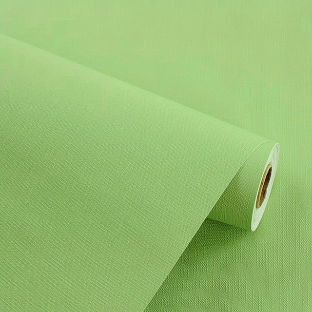 1 Roll Matte Solid Color Thickened Self-adhesive Wallpaper, Plain Texture Wallpaper, Waterproof And Oil-proof Countertop Wallpaper, Furniture Refurbishment Wallpaper, For Home Living Room/bedroom Wall