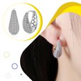 thumbnail image 3 of 2 uds. Clip para pendientes para mujer, pendientes de tamaño pequeño para mujer, colgante de oreja, accesorio de moda, colgantes de joyería, Ropa, zapatos y accesorios Miscelánea Plata Guardurnaity AP017942-02, 3 of 6