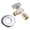 BL, variant on Brass Angles Stop Valves 1/2" Inlet Outlet Double Hot Cold Valves Simple Installation for Kitchen Bathroom Plumbing