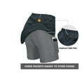 thumbnail image 2 of Women's Cycling Skirts Built-in 3D Padded Shorts with Hidden Pocket Size S, 2 of 6
