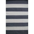 thumbnail image 2 of SAFAVIEH Montauk Saranna Striped Cotton Area Rug, Grey/Ivory, 6' x 9', 2 of 8