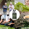 thumbnail image 4 of Wosthever Bolsa para recoger frutas, bayas, setas, verduras, almacenamiento, cosecha, bolsa de forraje, delantal organizador de portátil Jardín y Patio, 4 of 6