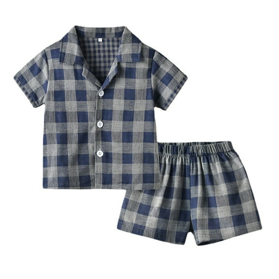 Zshosam Pjs for Girls Silk Girls Pajamas Satin Pajama Set Silk Pjs Short Sleeve Button Down Summer Bow Sleepwear for Big Kids Size 18 24 Months,(Blue 18-24 Months)