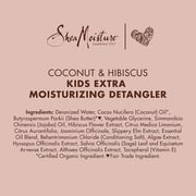 Shea Moisture Kids Extra-Moisturizer Detangler, Coconut & Hibiscus 8 oz (Pack of 3)