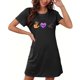 thumbnail image 4 of Camisón corto de talla grande para mujer, camisón de manga corta con estampado de pecho a la moda, camisón para mujer, 4 of 5