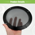 thumbnail image 5 of Unique Bargains 4 Pcs 6.5" Car Speaker Grills Cover Mesh Round Audio Subwoofer Protector with Screws Iron Gloss Black, 5 of 6