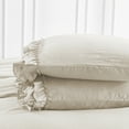 thumbnail image 4 of HIG 3 Piece Vintage Duvet Cover Set, Ultra Soft Pre-washed Microfiber, Camel, Queen, 4 of 12