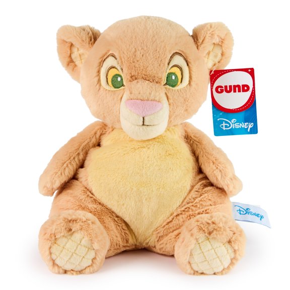 GUND Disney Official Nala Oh So Snuggly Plush, The Lion King, Lion Stuffed Animal for Babies and Infants, Yellow, 12.5”