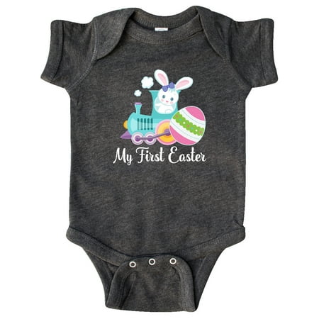 

Inktastic My First Easter Egg Train Gift Baby Boy or Baby Girl Bodysuit
