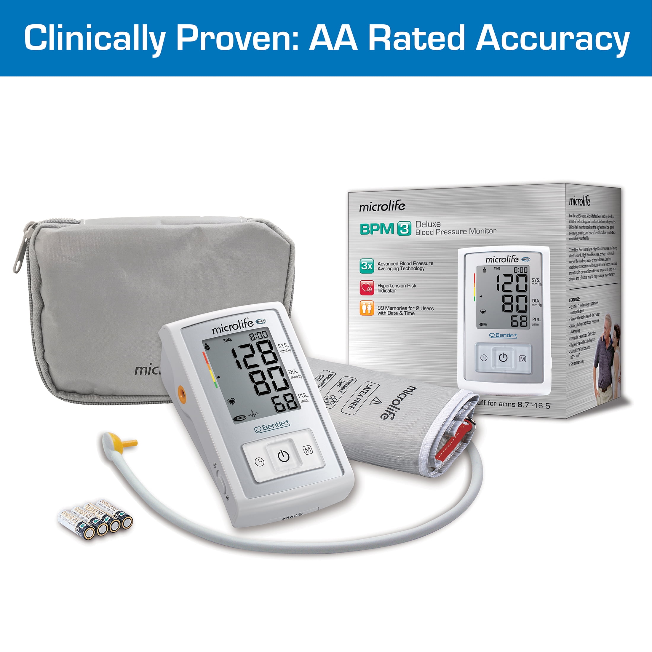 Microlife BPB6 AFIB Bluetooth Blood Pressure Monitor, Order quickly and  cheaply at