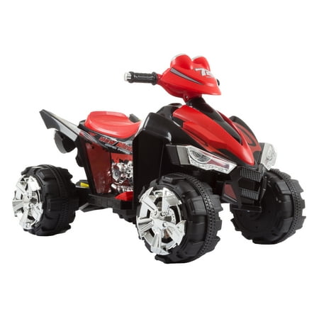 Ride On Toy Quad, Battery Powered Ride On Toy ATV Four Wheeler With Sound Effects by LilÂ’ Rider– Toys for Boys and Girls, 2 - 5 Year Olds