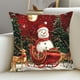thumbnail image 1 of Funda de Cojín Navideña Estampada para Sofá, Cojín Decorativo Europeo y Navideño para La Cintura., 1 of 6