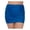 Teal, variant on Women's Teal Stretch Tummy Control Lined Full Coverage Ruched Caribbean Solids Swim Skirt Swimsuit Bottom 22W