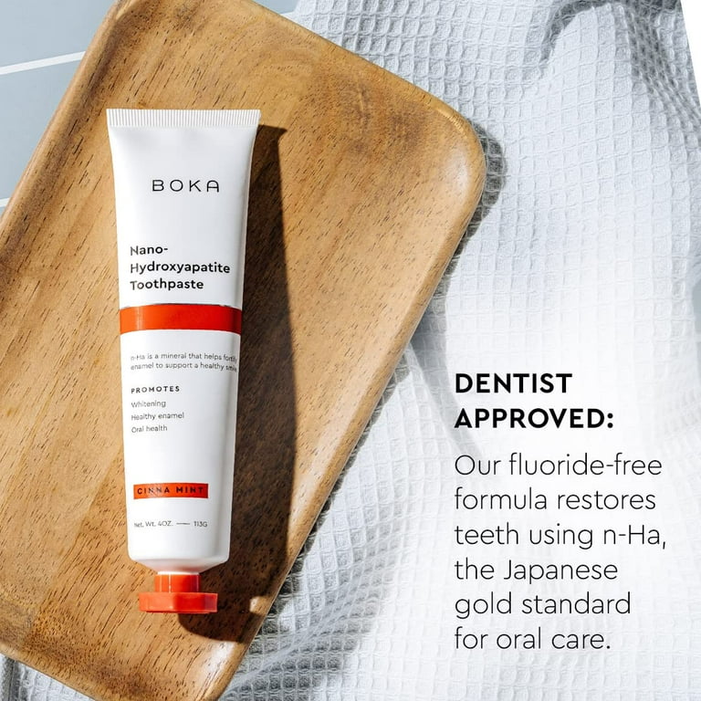 Boka Fluoride Free Toothpaste Nano Hydroxyapatite 58% OFF Boka Fluoride Free Toothpaste Nano Hydroxyapatite 58% OFF