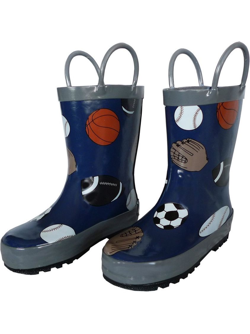 navy boots size 3