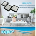thumbnail image 5 of HQRP 3-Pack HEPA Filters Compatible with Afloia (AQ8/Q8) / Honati/Hysure Q7 / Tenergy Sorbi 2-in-1 Air Purifier, 5 of 5